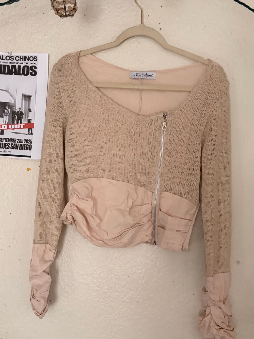 Zone Bleue Crop top